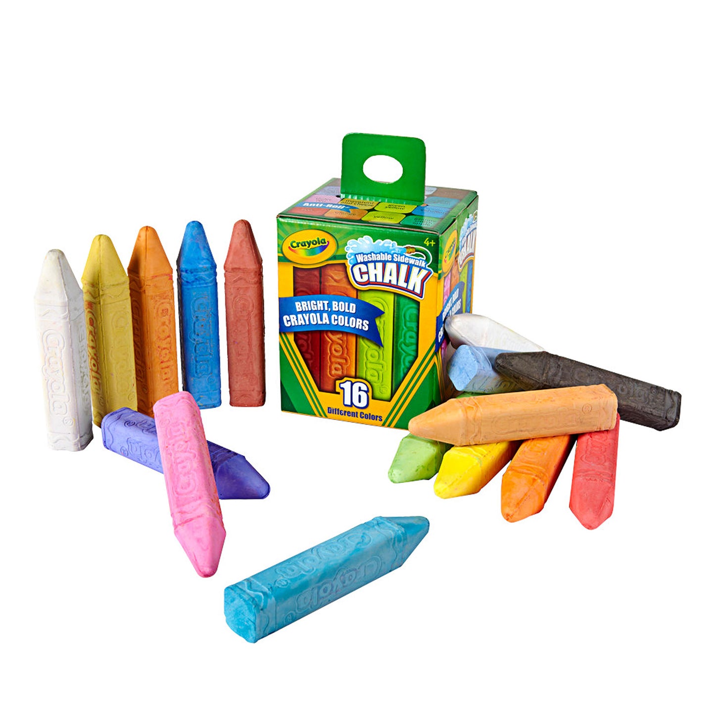 Sidewalk Chalk 16 colours pk