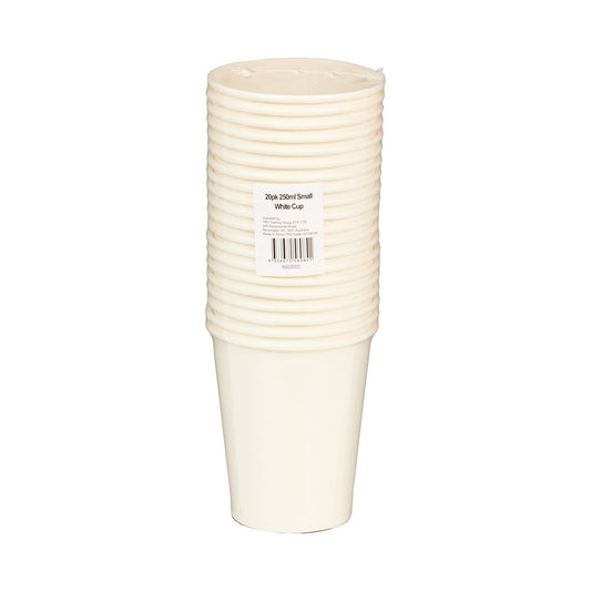 Small Cup White 20pk