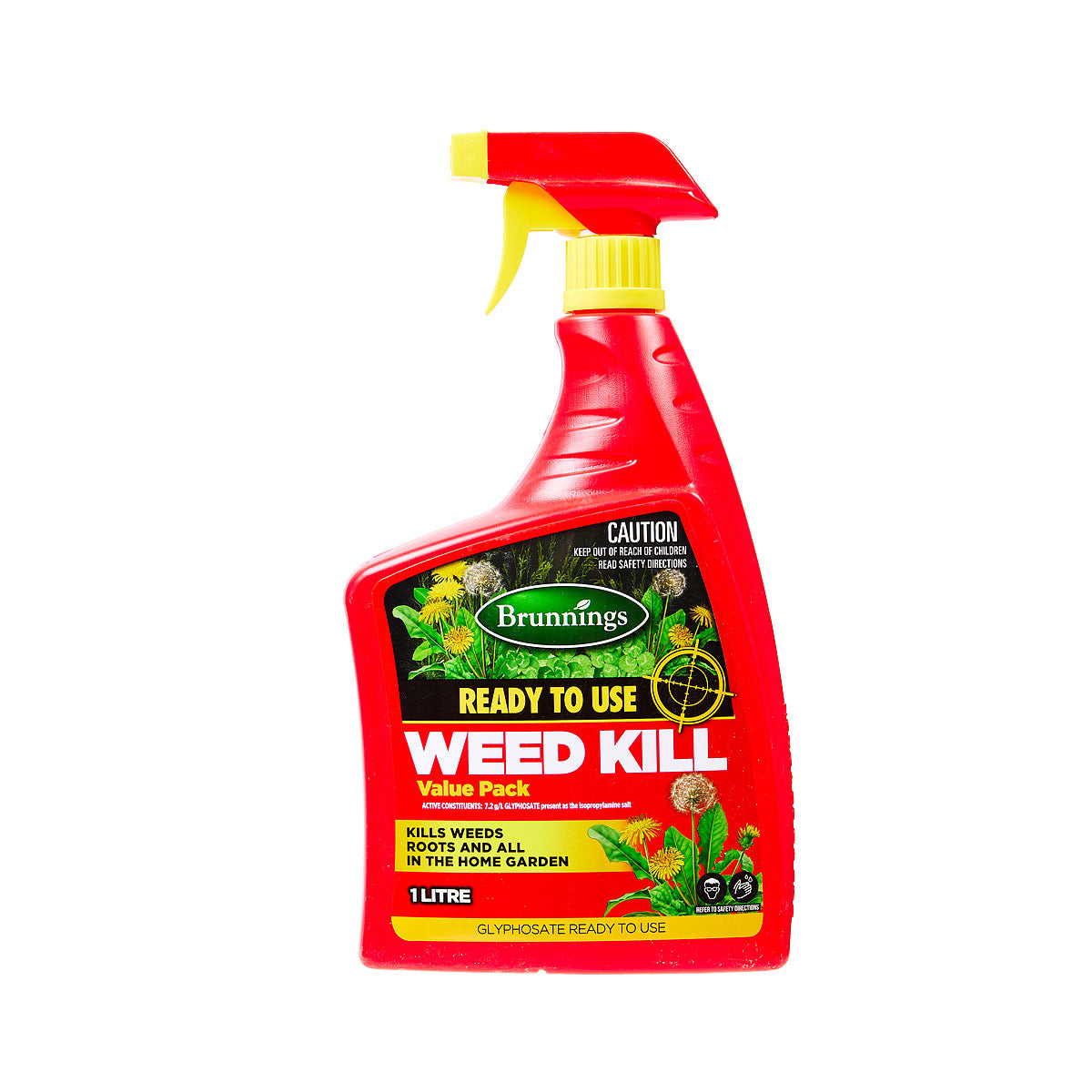 Brunnings Weed Kill Ready To Use Value Pack 1L