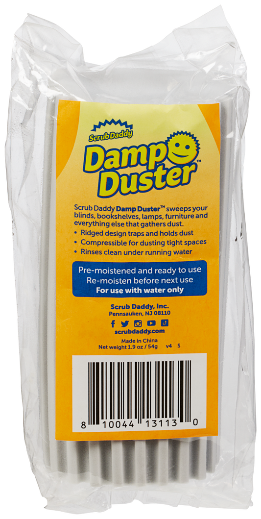 Scrub Daddy Damp Duster Silver