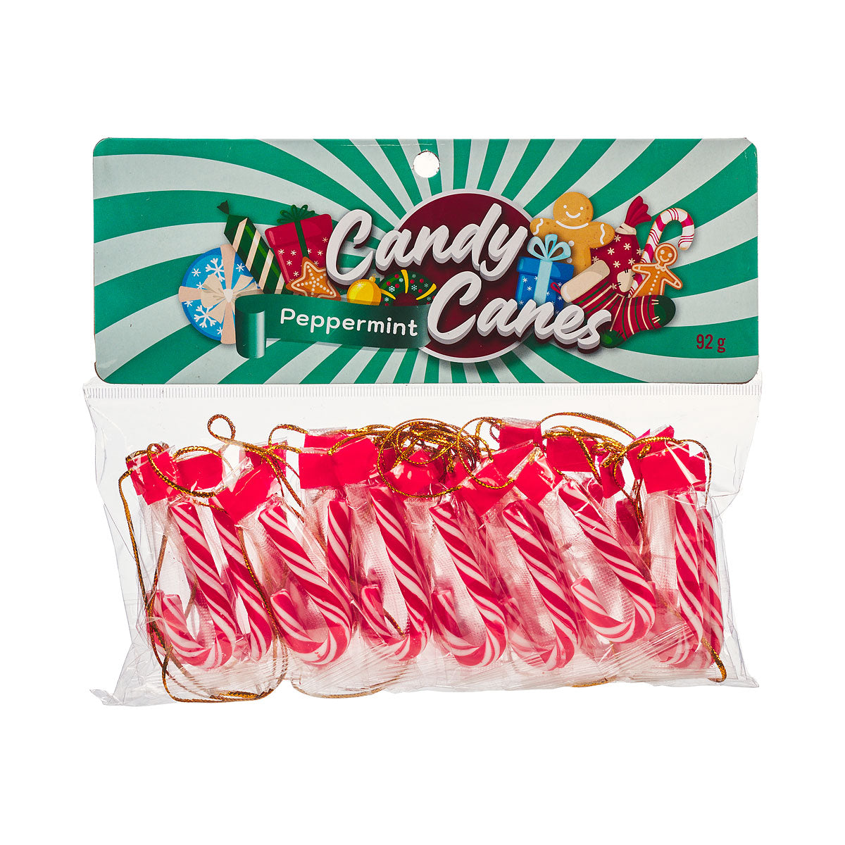 Santa's Treat Candy Cane Mini 92g