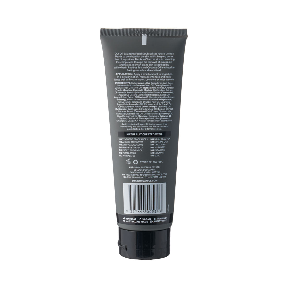 Sukin Pore Ref Facial Scrub 125mL