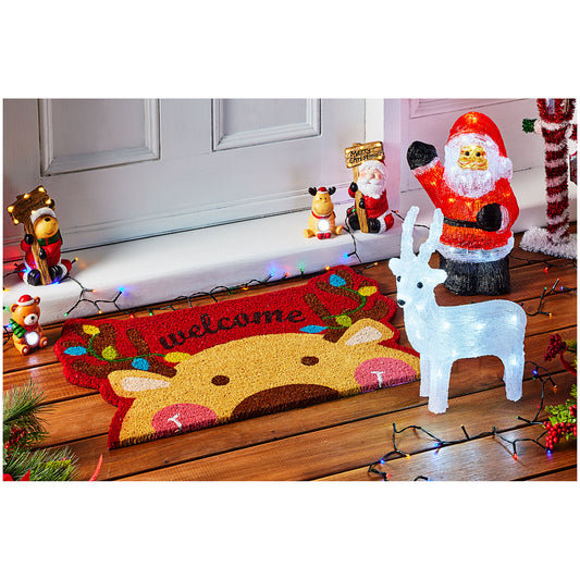 Christmas Coir Mat Assorted