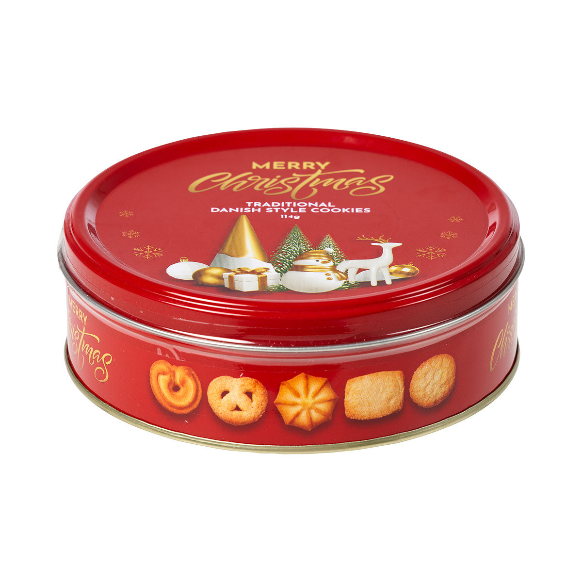 Christmas Butter Cookies Tin 114g