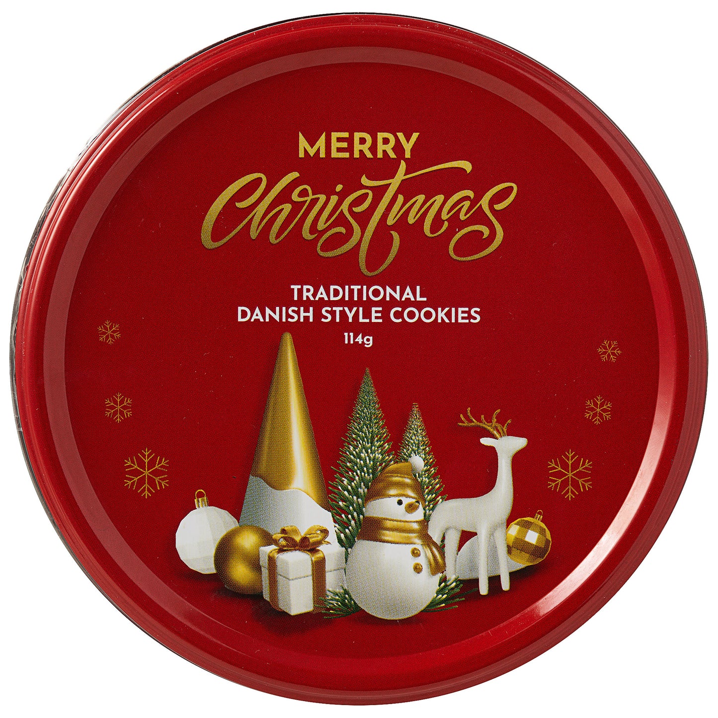 Christmas Butter Cookies Tin 114g