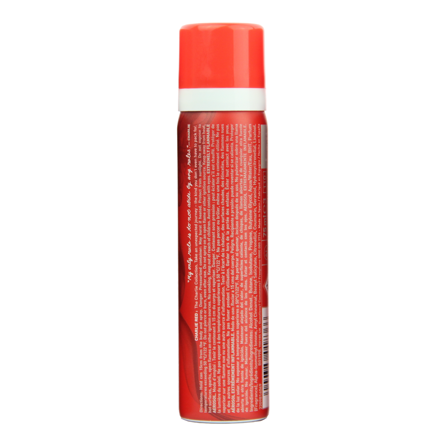 Revlon Charlie Red Body Spray 75mL