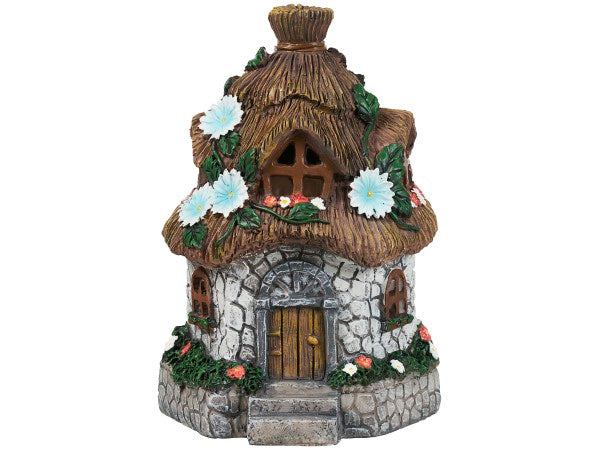 Solar House Garden Statue Assorted