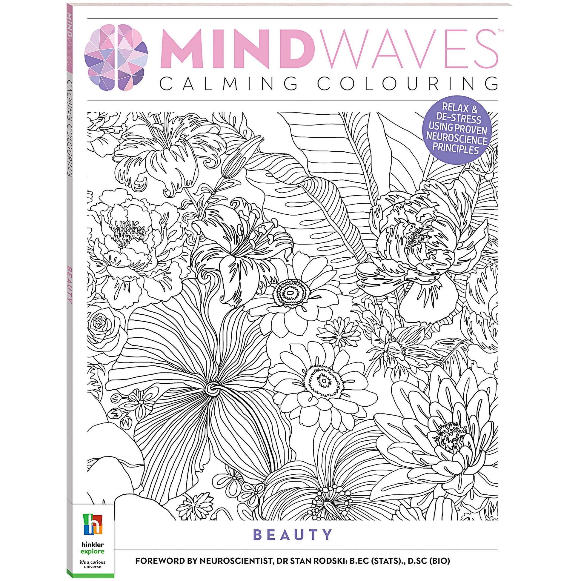 Mindwaves Calming Colouring Assorted The Reject Shop