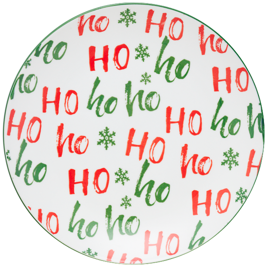 Ceramic Side Plate Ho Ho 19cm