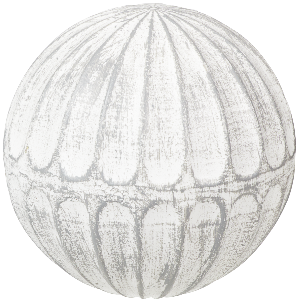 Decorative Balls White Wash Pattern Assorted The Reject Shop