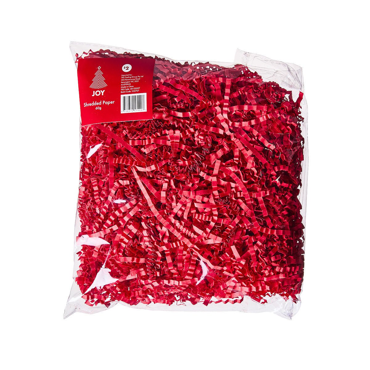 Christmas Shred 60g Assorted