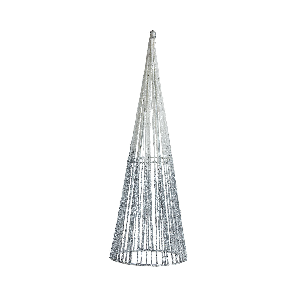 Christmas Wire Cone Decoration 30cm M Assorted