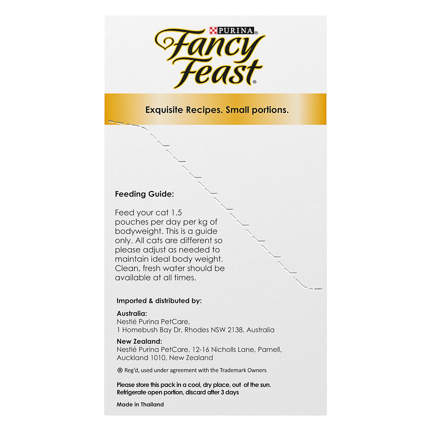 Fancy Feast Petite Cuisine Salmon Chicken Tuna 6x50g