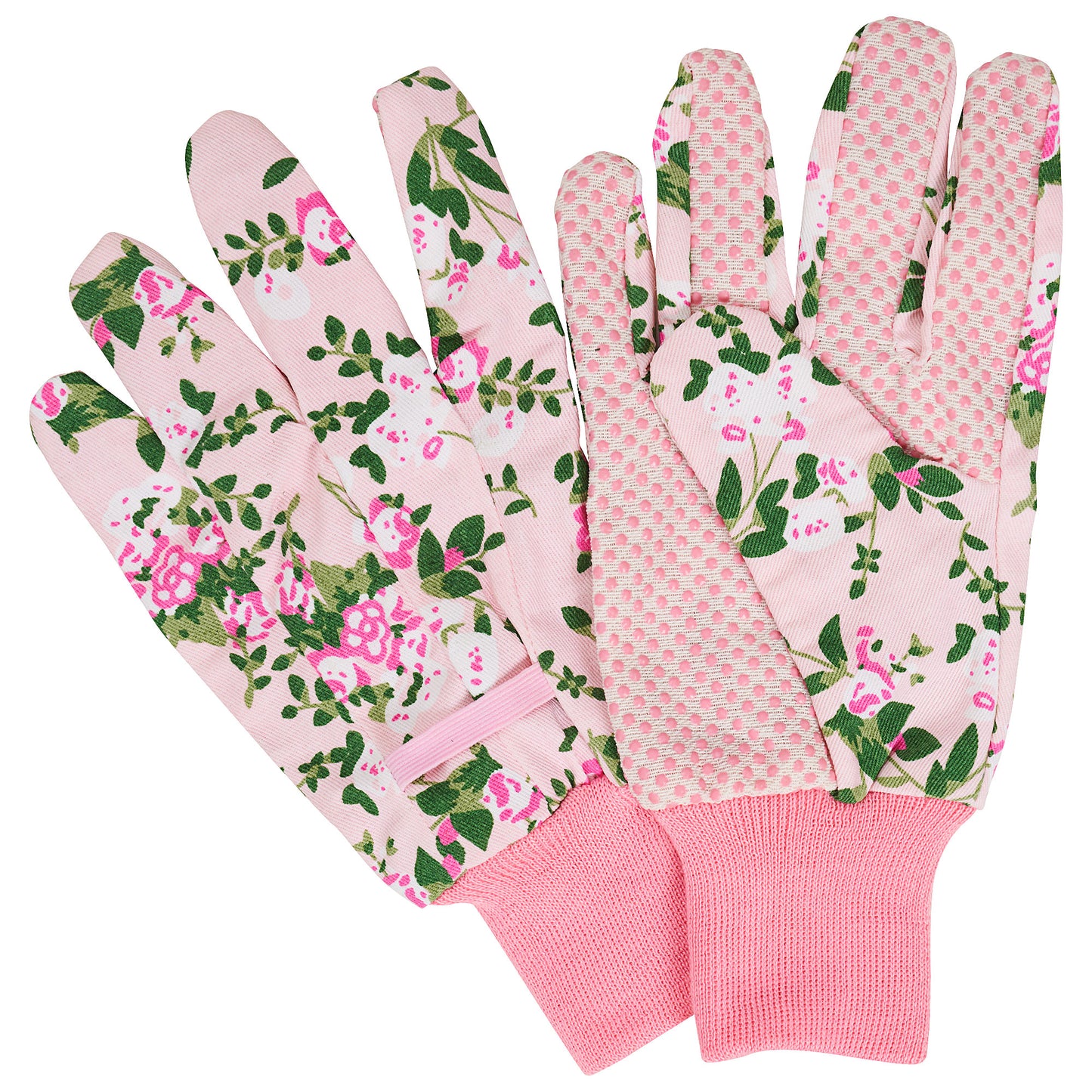 Cotton Grip Garden Gloves Medium Assorted Styles