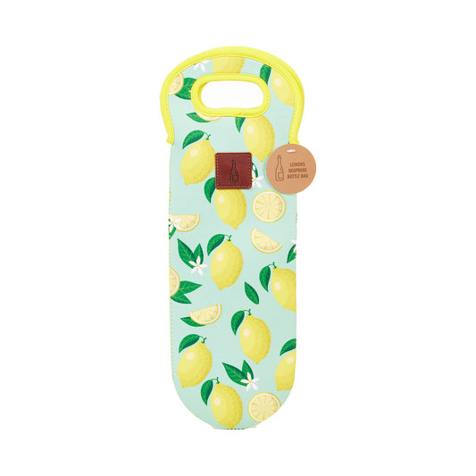 Lemons Neoprene Bottle Bag