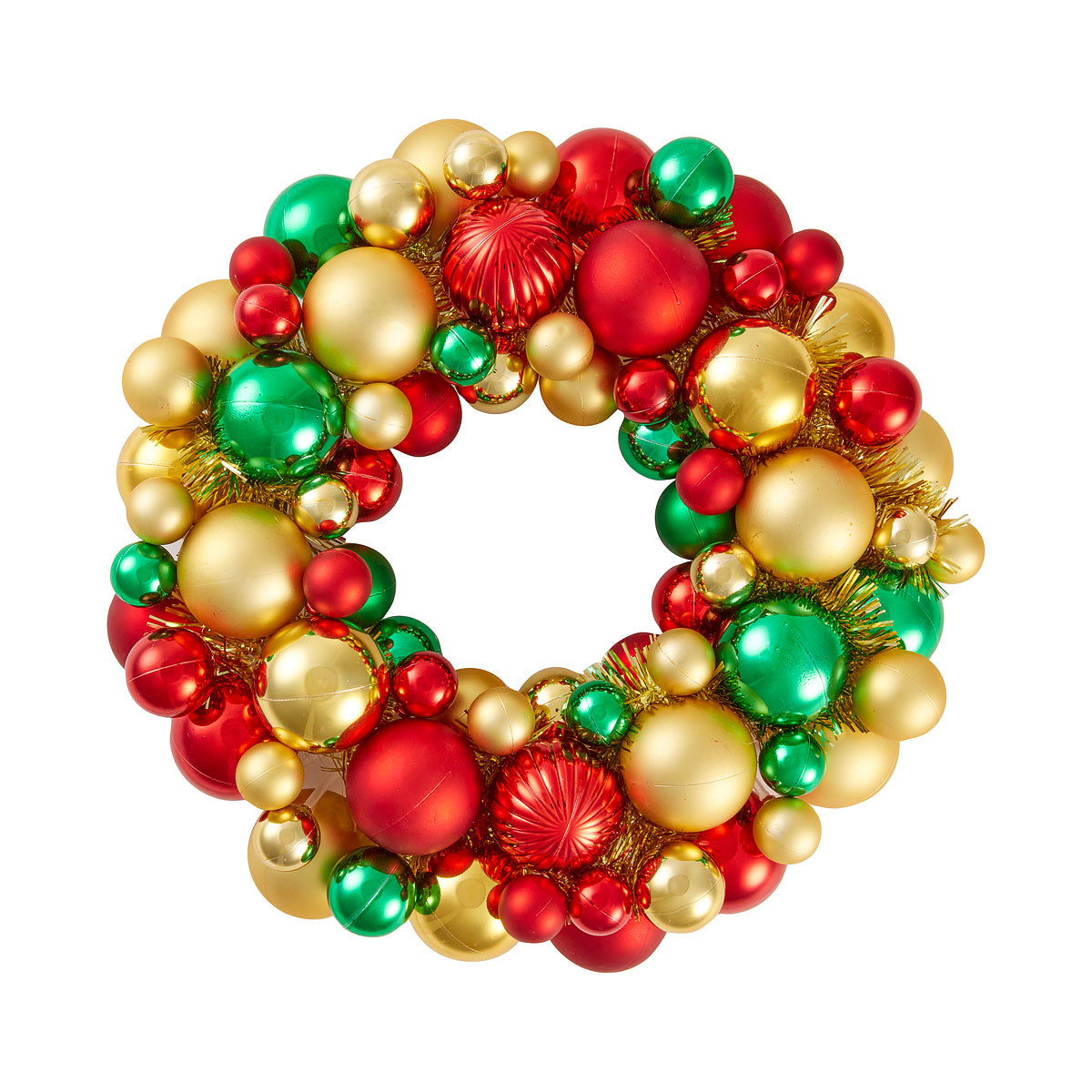 Christmas Bauble Wreath Assorted