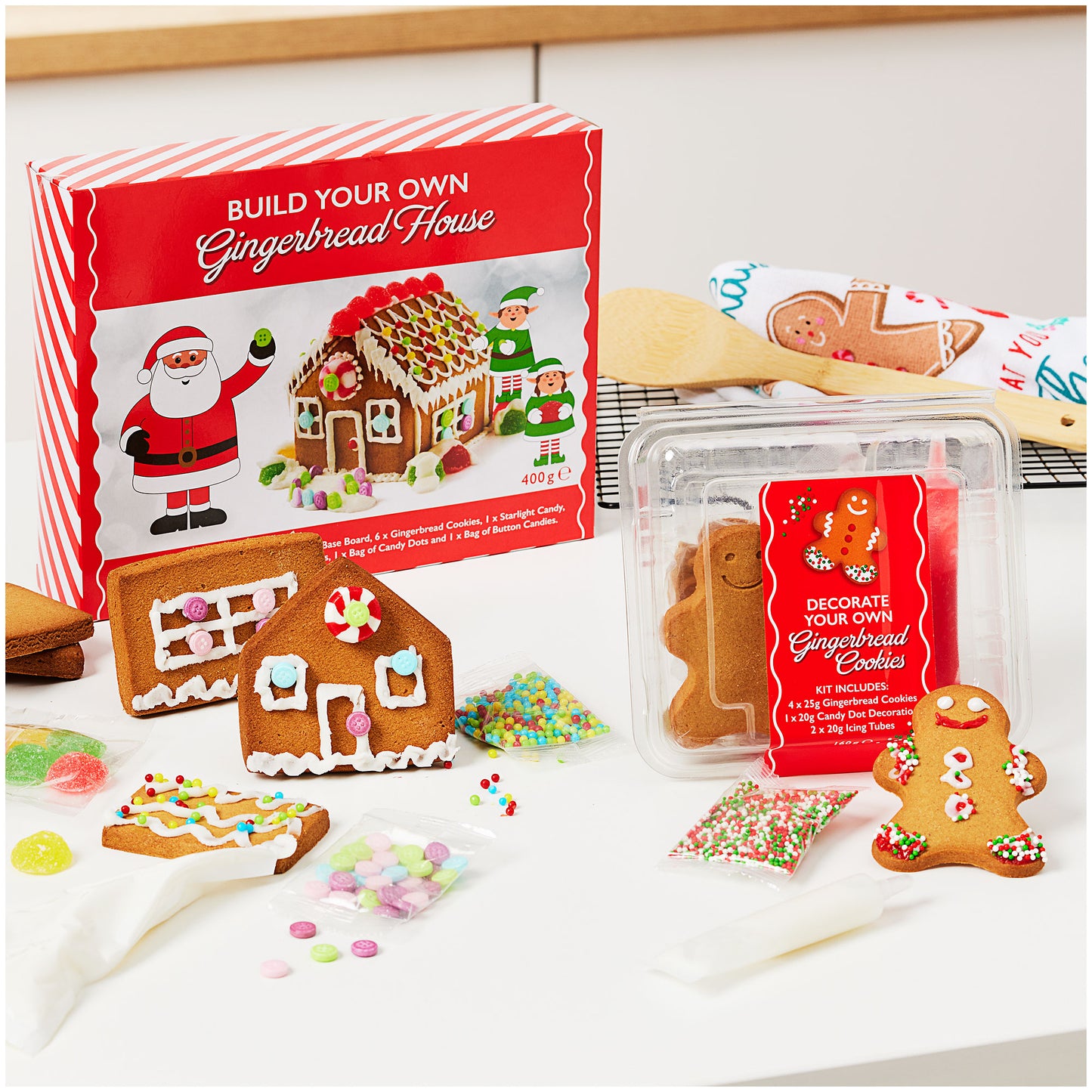 Gingerbread House DIY Kit 400g