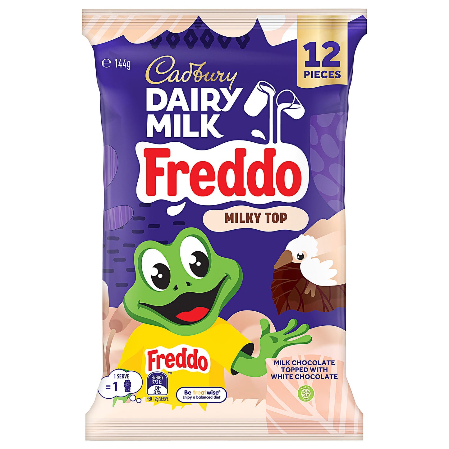 Cadbury Milky Top Freddo Sharepack 144g