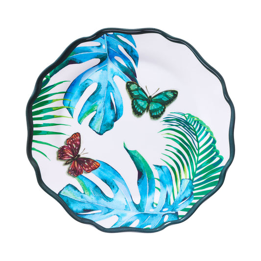 Tropics Plate 27cm Assorted
