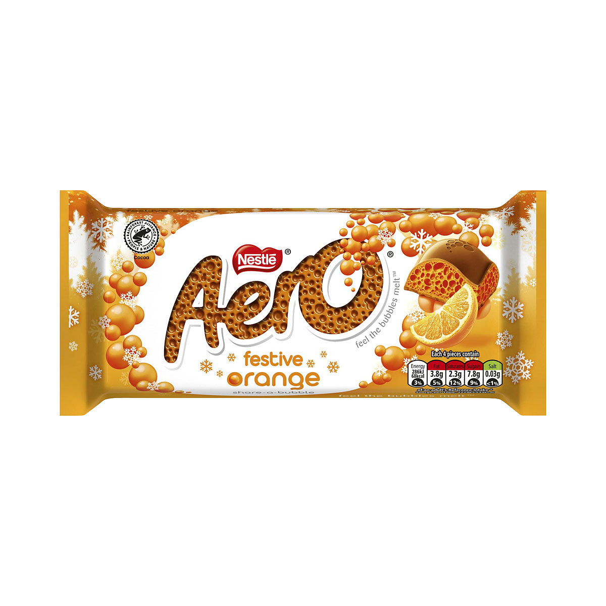 Aero Orange Chocolate Block 90g