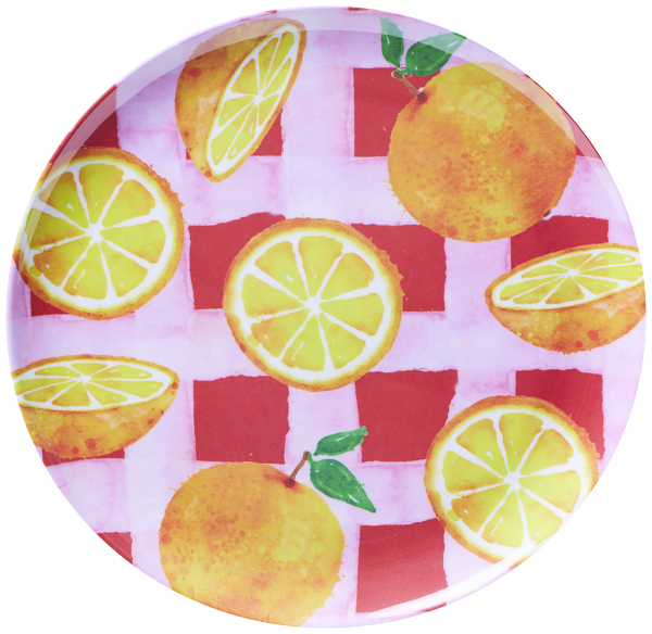 Fruits Plate 28cm Assorted – The Reject Shop