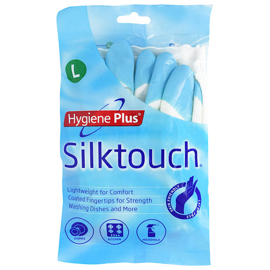 Hygiene Plus Silk Touch Gloves Large 1pk