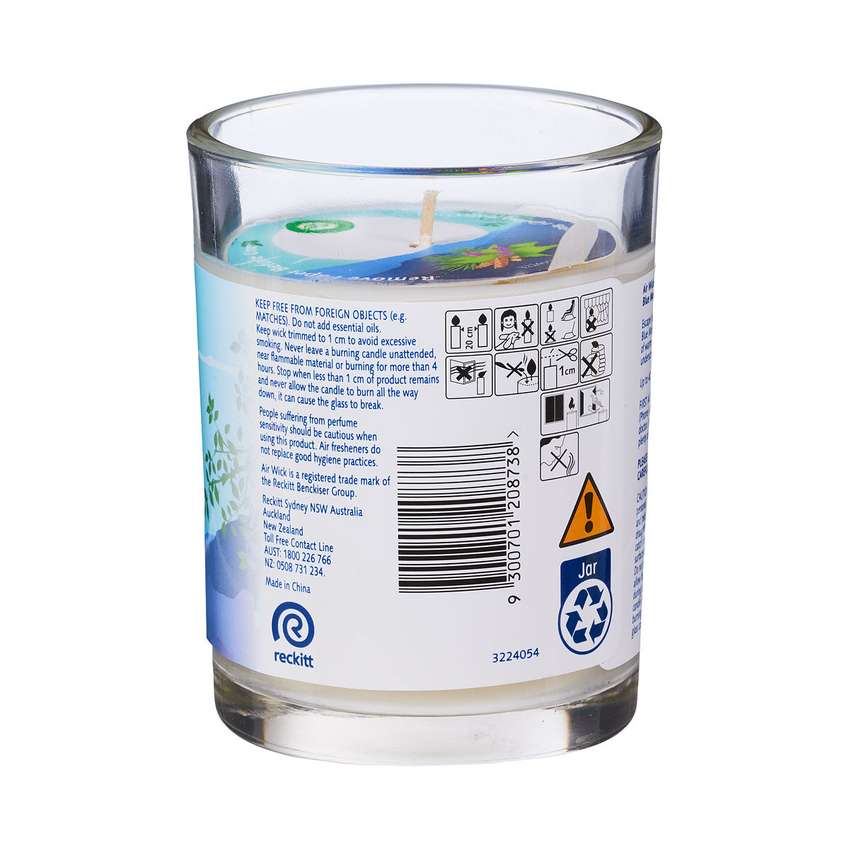 Air Wick Candle Blue Mountain Breeze 220g