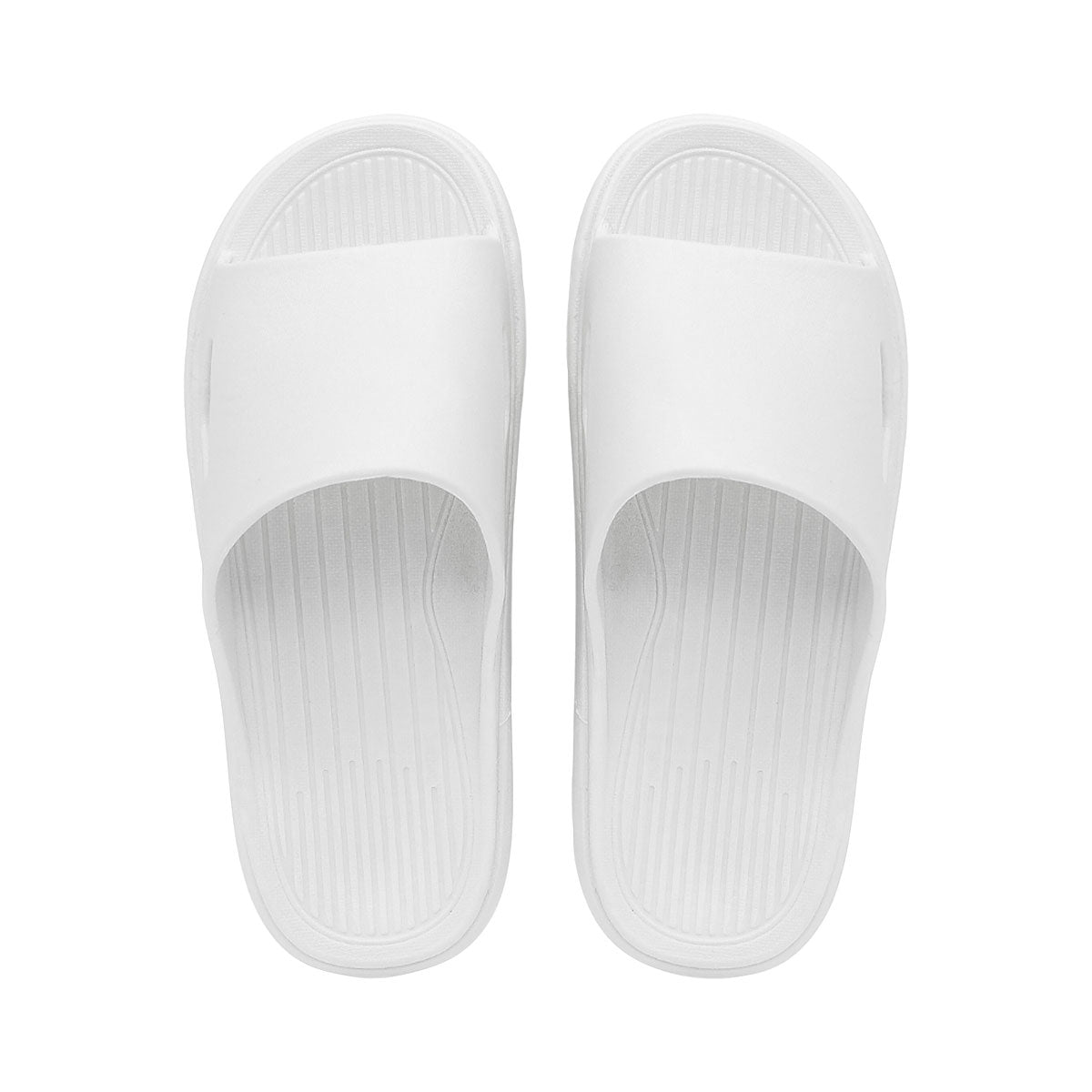 Summer Slide Sandals White