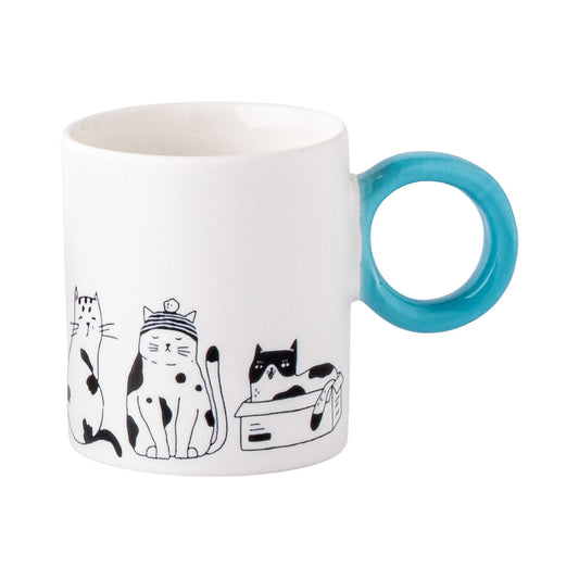 Dog & Cat New Bone Mug 380mL Assorted