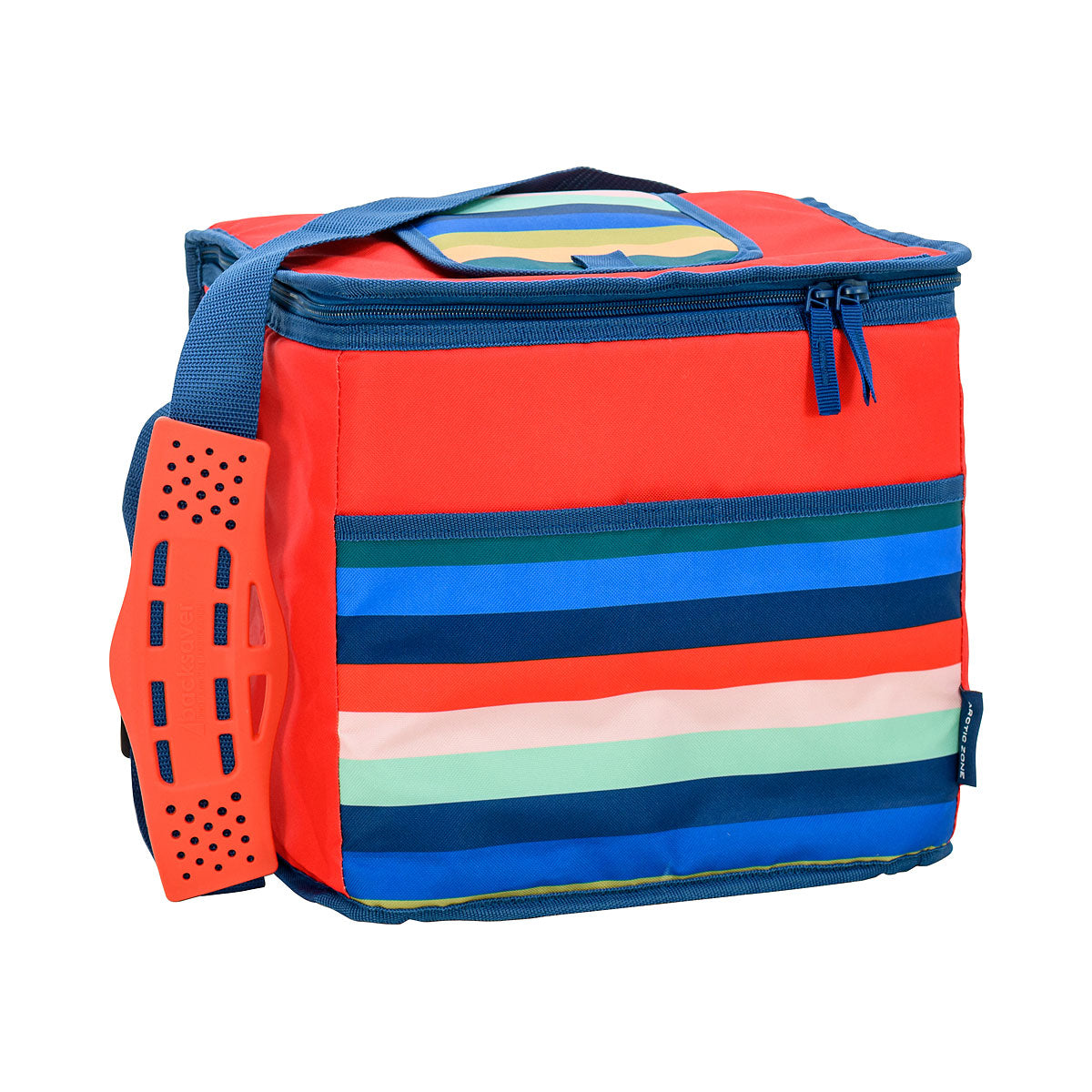 24-Can Collapsible Cooler Red Stripes