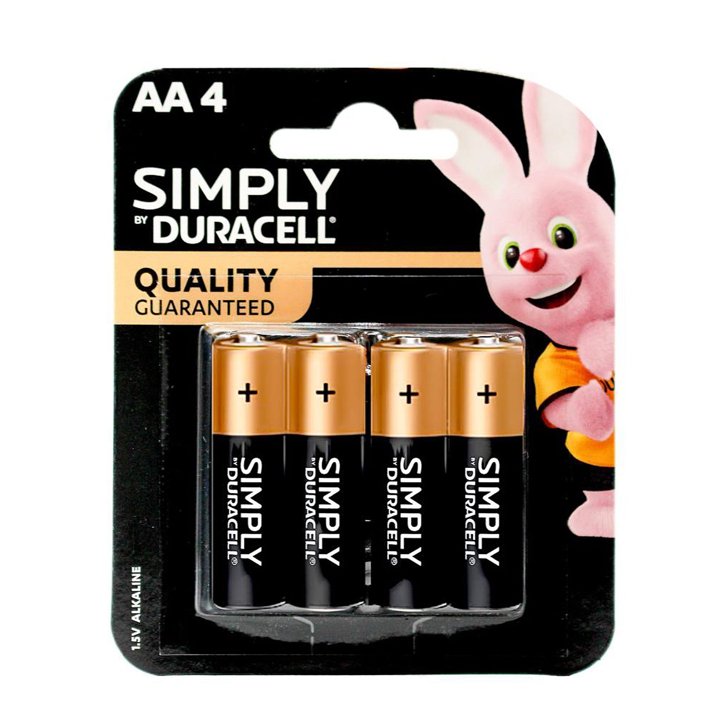 Duracell AA Simply Batteries 4pk