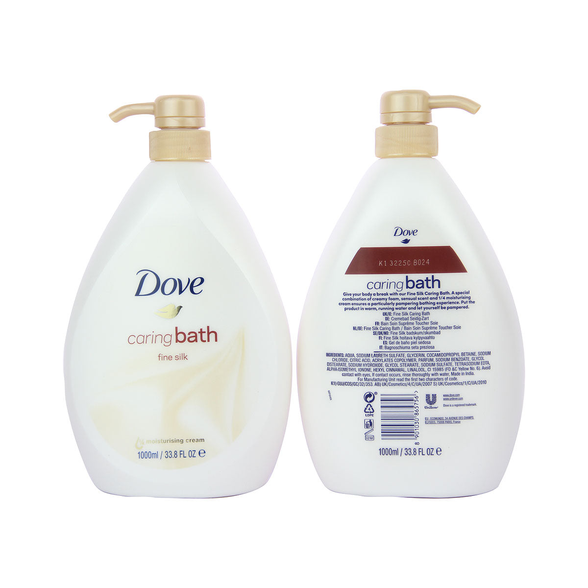 Dove Body Wash Fine Silk 1L