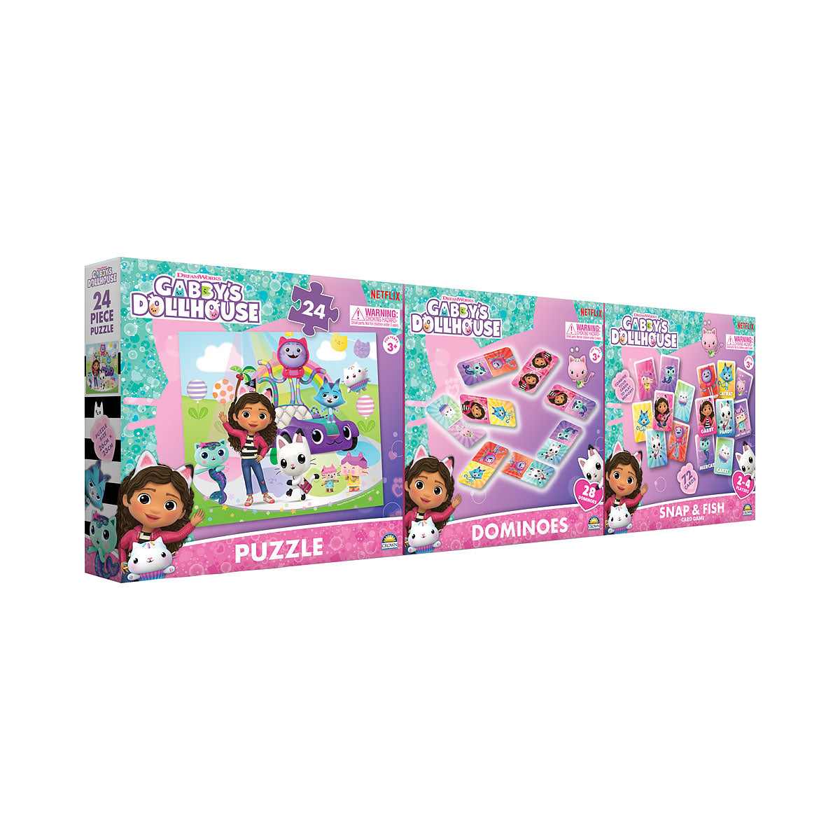 Game & Puzzle Pack Gabby's Dollhouse