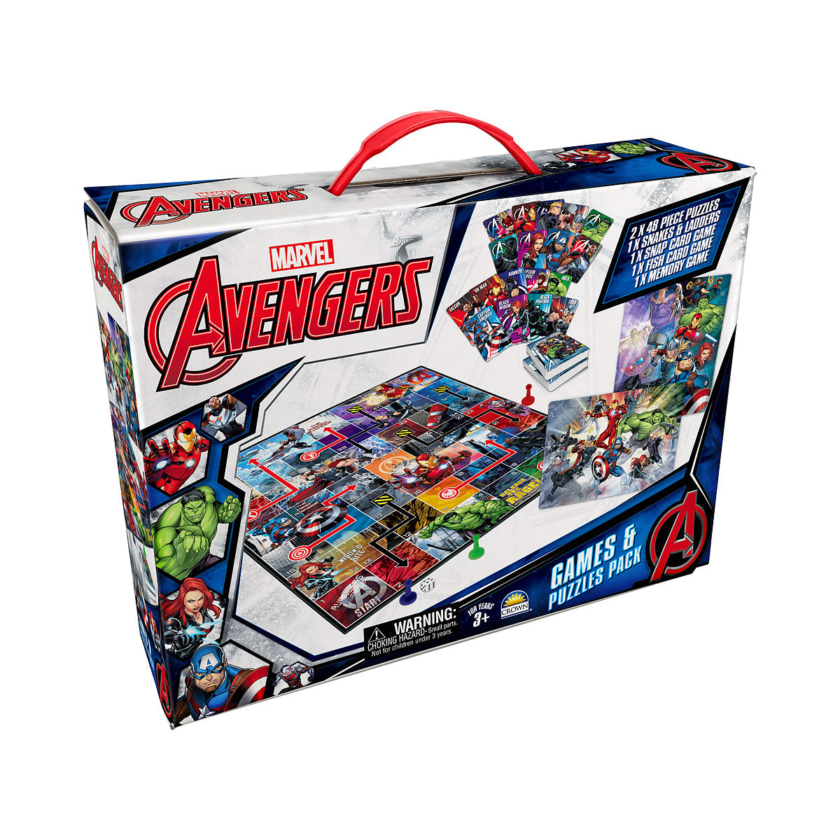 Boxed Games & Puzzle Pack Avengers