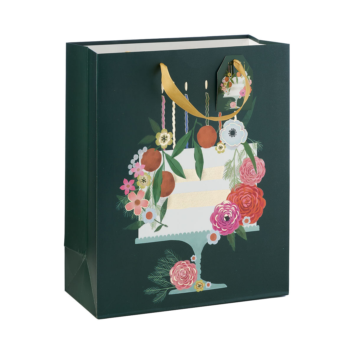 Floral Cake Gift Bag Large