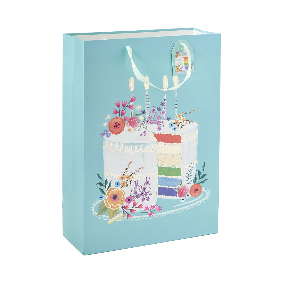 Rainbow Cake Gift Bag XL