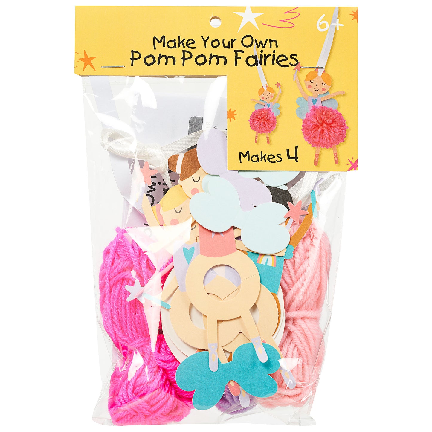 Make Your Own Pom Pom Fairies