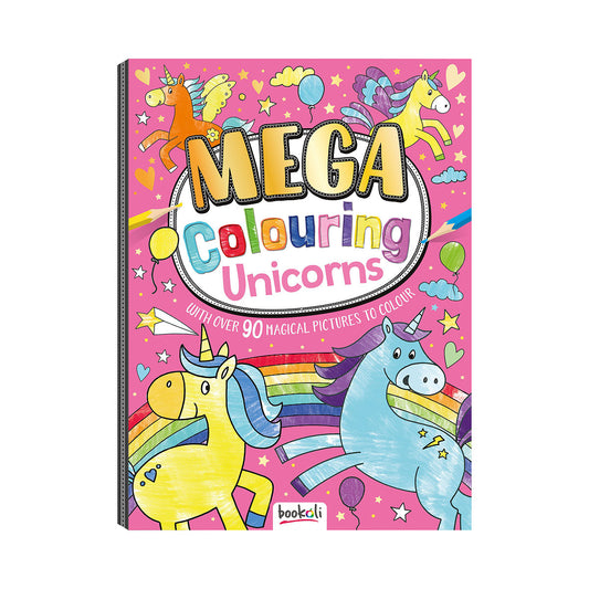 Mega Colouring Book Unicorns