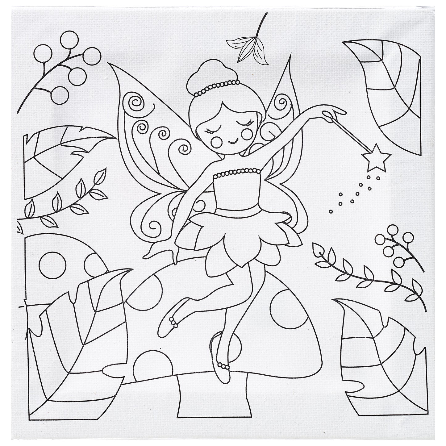 Mini Canvas Paint Kit Assorted