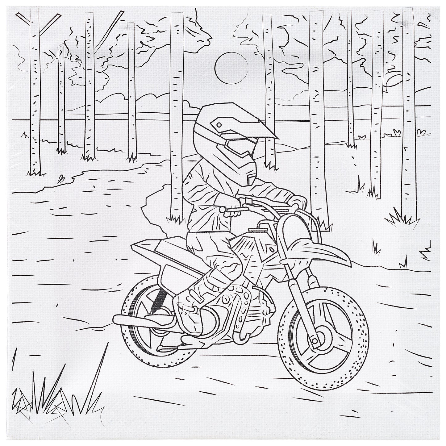 Mini Canvas Paint Kit Assorted