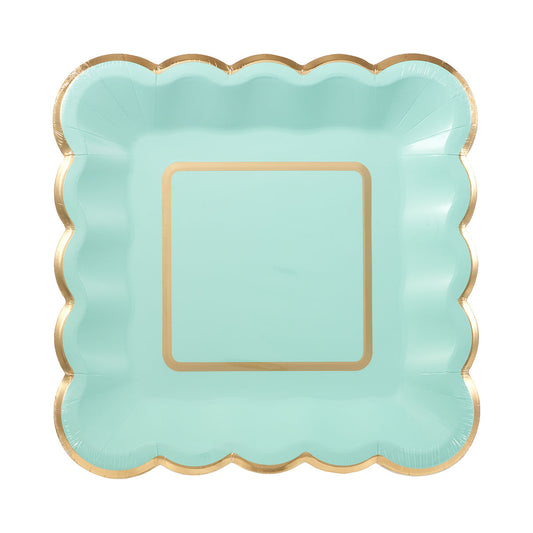 Ornate Square Plate 23cm 16pk