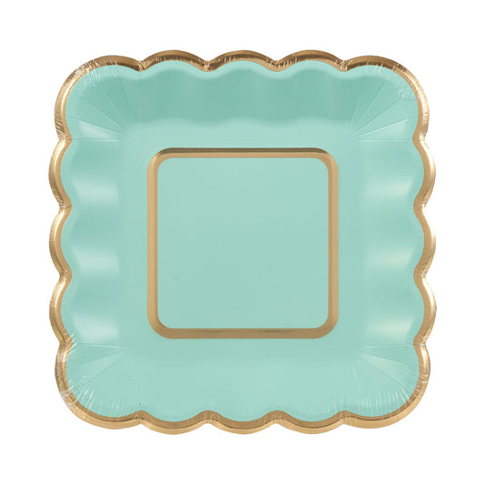 Ornate Square Plate 15cm 16pk