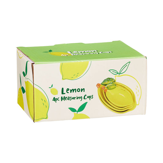 4pc Lemon Measuring Cups