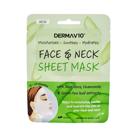 Derma Face & Neck Mask Aloe Vera