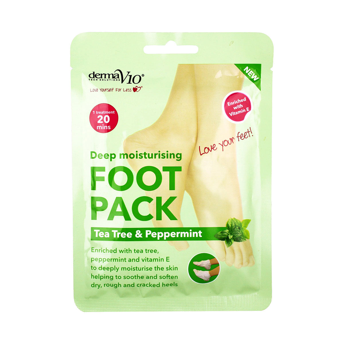 Derma Moist Foot Pack Tea Tree