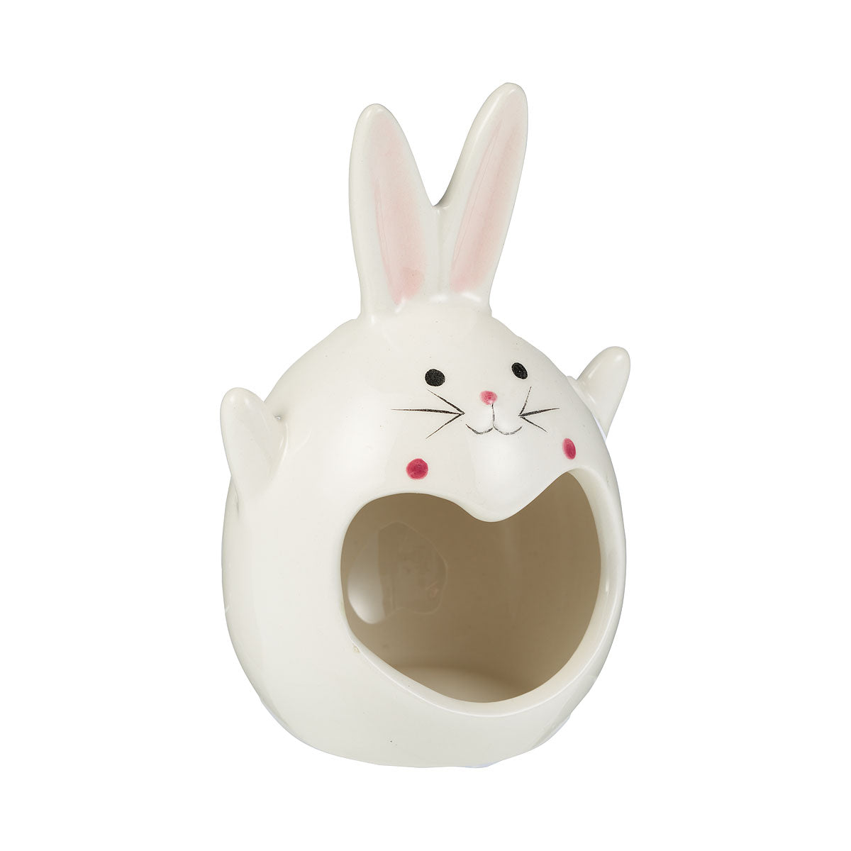 Easter bunny Tealight Holder Ceramic Heart