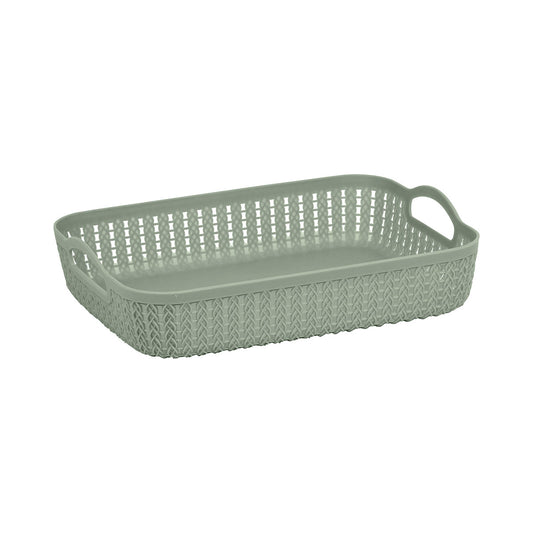 Studio Knit Tray Sage L