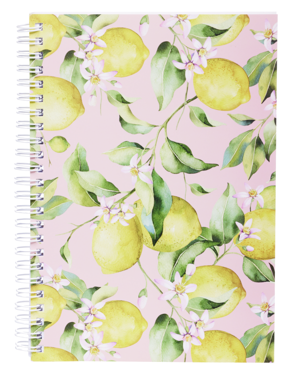 A5 Notebook Card Cover 160pg Assorted