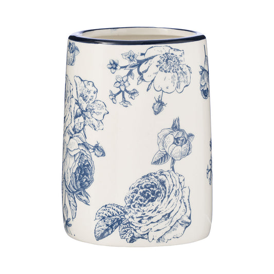 Blue Botanics Ceramic Tumbler