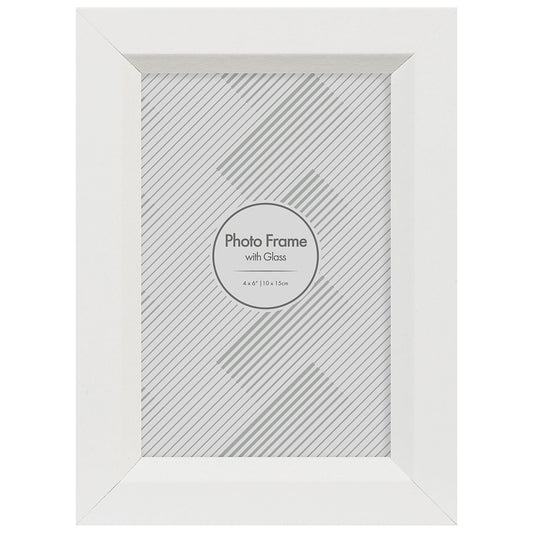 Barcelona  White Photo Frame 4x6"